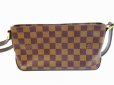 Photo2: LOUIS VUITTON Damier Special Order Brown Crossbody Bag Purse Trotteur #6704 (2)