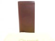 Photo1: LOUIS VUITTON Nomade Leather Dark Brown Long Wallet Portefeuille Brazza #6706 (1)