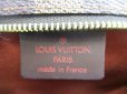 Photo10: LOUIS VUITTON Damier Leather Brown Accessories Pouch Pochette #6741