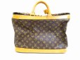 Photo2: LOUIS VUITTON Monogram Leather Brown Duffle Bag Hand Bag Cruiser Bag 40 #6746 (2)