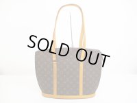 LOUIS VUITTON Monogram Leather Brown Tote&Shoppers Bag Babylone #6748