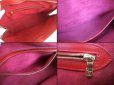 Photo8: LOUIS VUITTON Epi Leather Red Tote&Shoppers Bag Purse Lussac #6749
