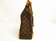 Photo3: LOUIS VUITTON Monogram Leather Brown Shoulder Bag Purse Boulogne 35 #6760