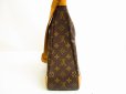Photo4: LOUIS VUITTON Monogram Leather Brown Shoulder Bag Purse Boulogne 35 #6760