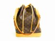 Photo1: LOUIS VUITTON Monogram Leather Brown Shoulder Bag Purse Noe #6765 (1)