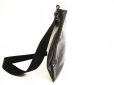 Photo3: GUCCI Imprimee Black PVC Crossbody Bag Purse #6767