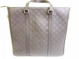 Photo2: LOUIS VUITTON Damier Infini Leather Black Tote Bag w/Strap Tadao PM #6868 (2)