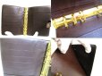 Photo8: LOUIS VUITTON Damier Leather Brown Document Holders Agenda MM #6869