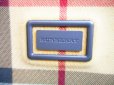 Photo12: BURBERRY Nova Check PVC Brown Hand Bag Mini Boston Bag Purse #6875