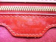 Photo10: LOUIS VUITTON Epi Leather Red Tote Shoppers Bag Purse Lussac #6973