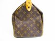 Photo4: LOUIS VUITTON Monogram Leather Brown Hand Bag Purse Speedy30 #7012