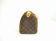 Photo3: LOUIS VUITTON Mon Monogram Leather Brown Hand Bag Purse Speedy 25 #7046