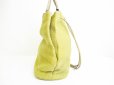 Photo3: BOTTEGA VENETA Hemp and Leather Drawstring Shoulder Bag Hand Bag #7053