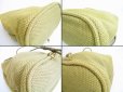 Photo6: BOTTEGA VENETA Hemp and Leather Drawstring Shoulder Bag Hand Bag #7053