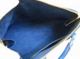 Photo8: LOUIS VUITTON Epi Blue Leather Hand Bag Purse Alma #7127