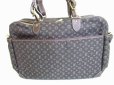 Photo2: LOUIS VUITTON Mini Lin Brown Canvas Business Case Purse w/Strap #7189 (2)