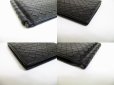 Photo7: BOTTEGA VENETA Intrecciato Black Leather Bifold Bill Wallet Purse #7200
