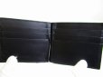 Photo8: BOTTEGA VENETA Intrecciato Black Leather Bifold Bill Wallet Purse #7200