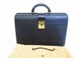 Photo1: LOUIS VUITTON Epi Black Leather Briefcase Business Case Fermoir #7220 (1)