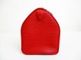 Photo3: LOUIS VUITTON Epi Red Leather Hand Bag Purse Speedy35 #7221