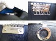 Photo9: BVLGARI Black Leather Logo Clip 6 Pics Key Cases #7245