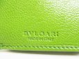 Photo10: BVLGARI Olive Green Leather Gold HW Bifold Long Wallet #7282