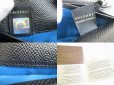 Photo11: BVLGARI Black Leather Logo Clip Bifold Long Wallet #7288