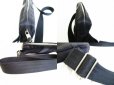 Photo7: HERMES Acapulco Black Canvas and Leather Body Bag Waist Pack Purse #7317