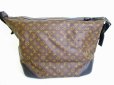 Photo2: LOUIS VUITTON Monogram Brown Waterproof Crossbody Bag Messenger #7318 (2)