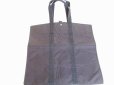 Photo1: HERMES Canvas Her Line Grays Garment bag Suits Bag Shoulder Bag #7321 (1)