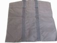 Photo2: HERMES Canvas Her Line Grays Garment bag Suits Bag Shoulder Bag #7321 (2)
