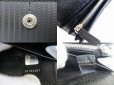 Photo11: BVLGARI Black Leather and PVC Mirerige Bifold Long Wallet #7327