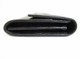 Photo4: BVLGARI Black Leather and PVC Mirerige Bifold Long Wallet #7327