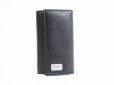 Photo1: DOLCE&GABBANA Black Leather 6 Pics Key Cases #7359 (1)