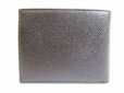 Photo2: DOLCE&GABBANA Black Leather Bifold Wallet Purse #7360 (2)