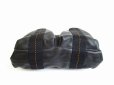 Photo5: HERMES Black Leather Hand Bag Caravan Horizontal PM w/Strap #7369