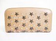 Photo2: Jimmy Choo Metal Stars Ballet Pink Leather Zip Around Wallet Purse #7373 (2)