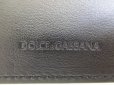 Photo11: DOLCE&GABBANA Black Leather Bifold Bill Wallet Purse #7404