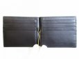 Photo8: DOLCE&GABBANA Black Leather Bifold Bill Wallet Purse #7404