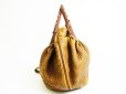 Photo4: FENDI Braided Handle Brown Leather Zucca Spy Bag Hand Bag Purse #7409