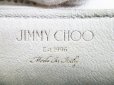 Photo10: Jimmy Choo Silver Metal Stars White Leather Zip Around Wallet Purse #7411