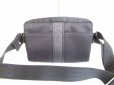 Photo1: HERMES Acapulco Black Canvas and Leather Body Bag Waist Pack Purse #7420 (1)