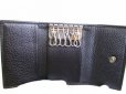 Photo8: GUCCI Black Leather 6 Pics Key Cases #7421