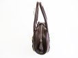 Photo3: LOEWE Brown Calf Leather Hand Bag Shopping Bag Purse #7506