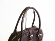 Photo7: LOEWE Brown Calf Leather Hand Bag Shopping Bag Purse #7506