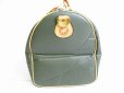Photo4: HUNTING WORLD Nylon Leather Duffle Gym Bag Boston Bag Travel Bag #7581