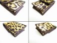 Photo6: DOLCE&GABBANA Animal Print Multicolor Velour Cigarette Case #7584