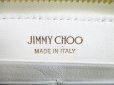 Photo10: Jimmy Choo Metal Stars White Leather Round Zip Wallet Purse #7615