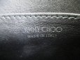 Photo10: Jimmy Choo Metal Stars Black Leather Round Zip Coin Purse #7620