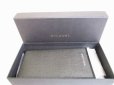 Photo12: BVLGARI Weekend Gray PVC Canvas Leather Bifold Long Wallet Purse #7687